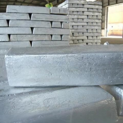 स्टीलमेकिंग के लिए लाइटवेट प्योर मैग्नीशियम इनगॉट शुद्धता 99.95% मिन