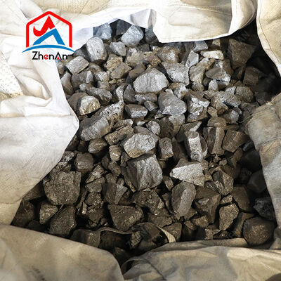 Ferro Silicon Alloy 72 Grade Dense Lumps Dark Grey Used In Ferrous Metallurgy Industry