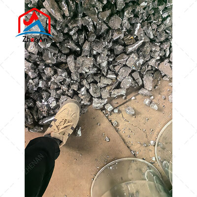 फे वैनेडियम 60 ग्रेड ब्रिकेट डार्क ग्रे रेल स्टील और भारी मशीनरी घटक निर्माण में इस्तेमाल किया