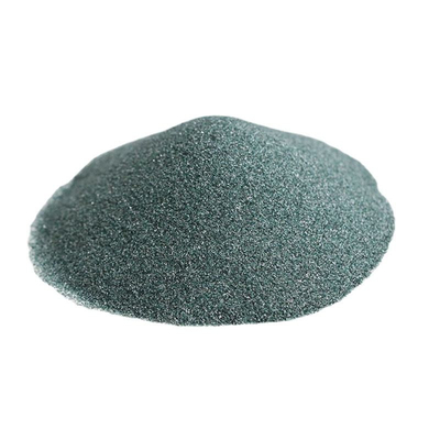 फाउंड्री के लिए ग्रीन सिलिकॉन कार्बाइड 98% SiC पाउडर 0-10mm;