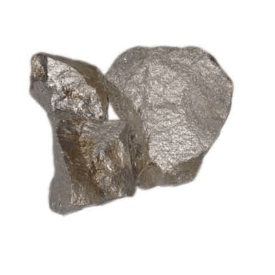 चांदी ग्रे FeTi मिश्रधातु Ferrotitanium 70 धातु गांठ