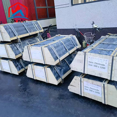 इलेक्ट्रिक आर्क फर्नेस के लिए थोक कार्बन ग्राफाइट इलेक्ट्रोड के साथ निपल्स