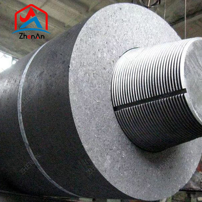 ग्रेफाइट इलेक्ट्रोड UHP/HP/RP Dia 350mm Lf या Eaf के लिए निप्पल के साथ ग्रेफाइट इलेक्ट्रोड