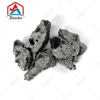 उच्च कार्बन कच्चे माल फ़ेरोक्रोम सीधे चांदी के ग्रे में