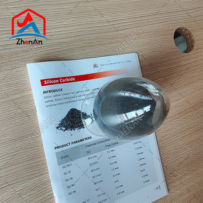 Sic 97.8% काली सिलिकॉन कार्बाइड/फेरो सिलिकॉन कार्बाइड कोटेड एब्रेसिव के लिए