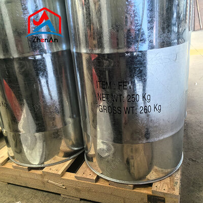 उच्च शक्ति मिश्र धातु विनिर्माण के लिए FeV मिश्र धातु ग्रेन्यूल 50 जाल ठीक अनाज धातु चांदी