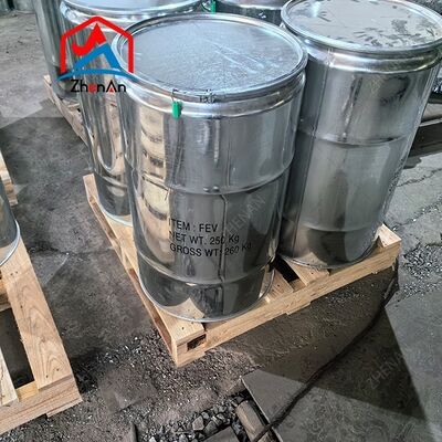 स्टील की कठोरता और पहनने के प्रतिरोध में सुधार के लिए उच्च वैनडियम सामग्री के साथ लोहे के वैनडियम मिश्र धातु FeV 80